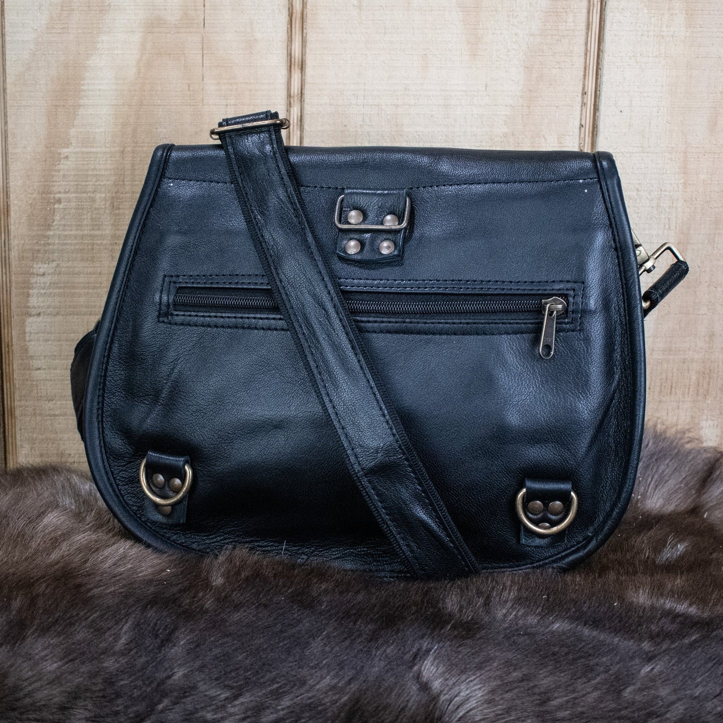 "The Rogue" Leather Satchel - Medium