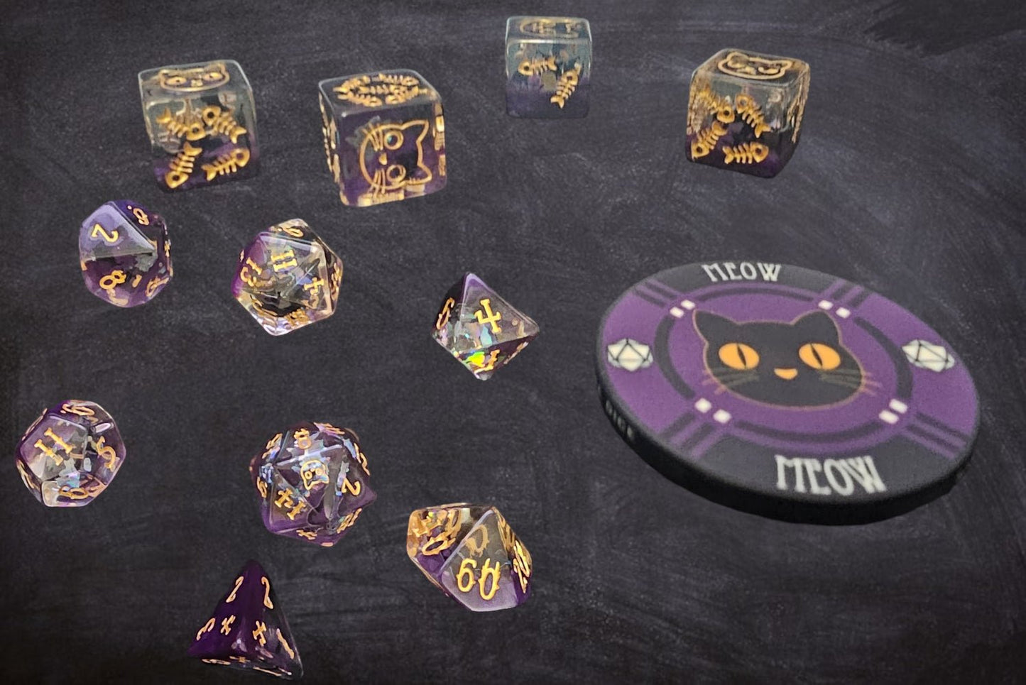 The Cat’s Meow - 11 Dice Set