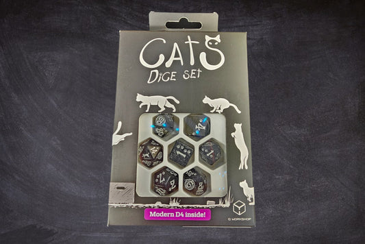 Cats Modern: Waffle Dice Set